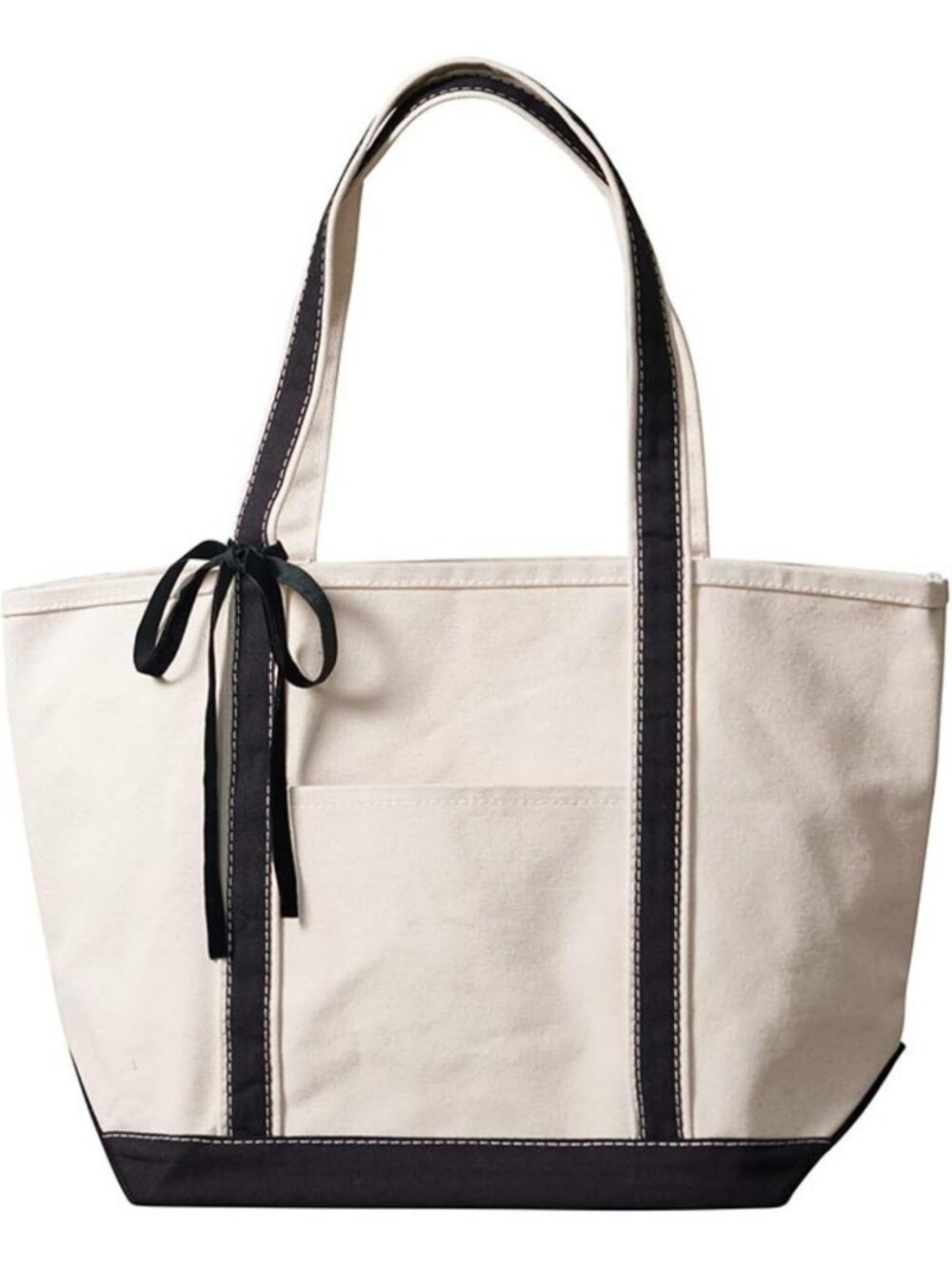 Stylish Canvas Tote Bag for Women with Genuine Leather Handles - Perfect